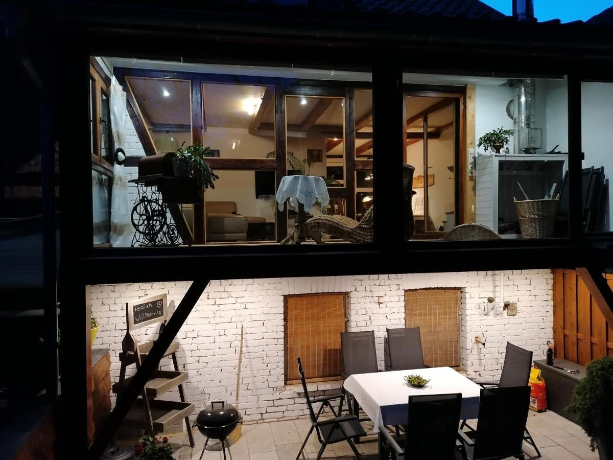 Blumenwerkstatt Mit Sauna Und Jacuzzi Dankerode  ภายนอก รูปภาพ